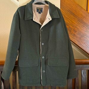 Woolrich Men’s Coat - Dark Green - size Large